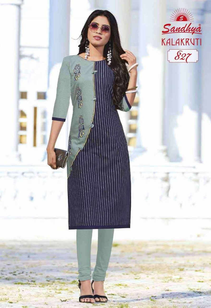 Sandhya Kalakruti Vol 23 Cotton Printed Fancy Kurts