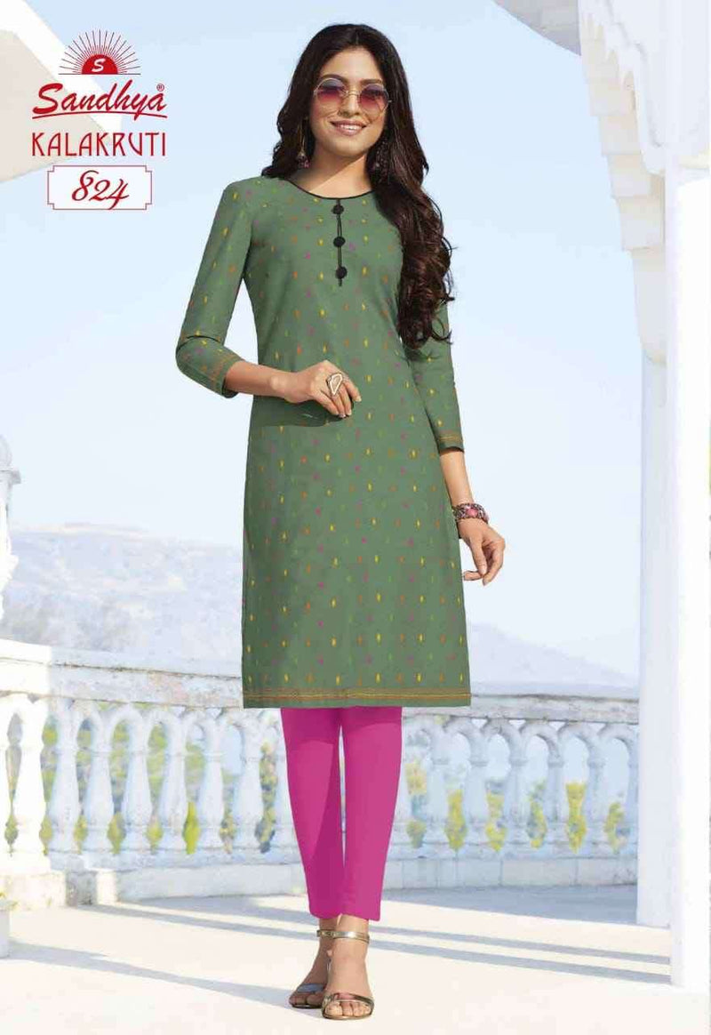 Sandhya Kalakruti Vol 23 Cotton Printed Fancy Kurts