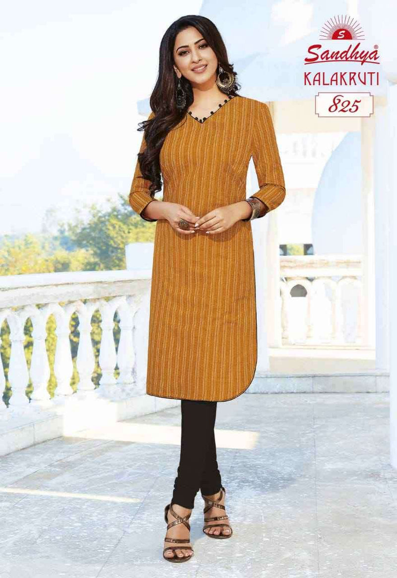 Sandhya Kalakruti Vol 23 Cotton Printed Fancy Kurts