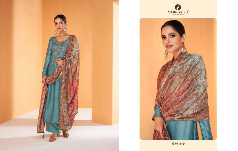 Aashirwad Creation Kalam Muslin Silk Designer Festive Wear Salwar Kameez