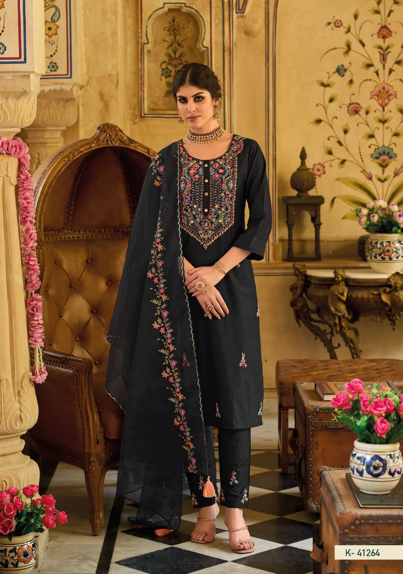 Kailee Fashion Kantha Vol 2 Viscose Silk With Handwork Kurtis