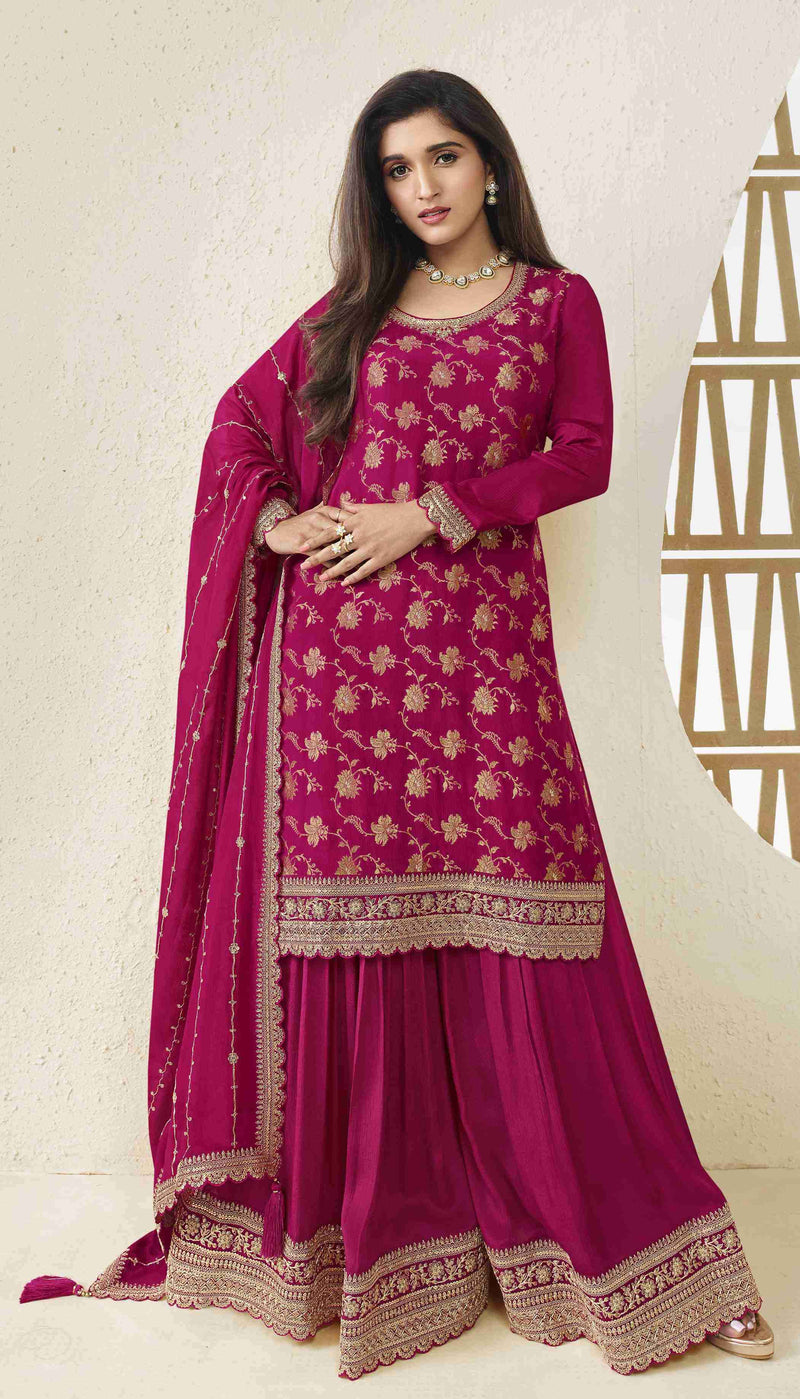 Vinay Fashion Kuleesh Karva Viscose Chinon Embroidered Designer Suit Collection