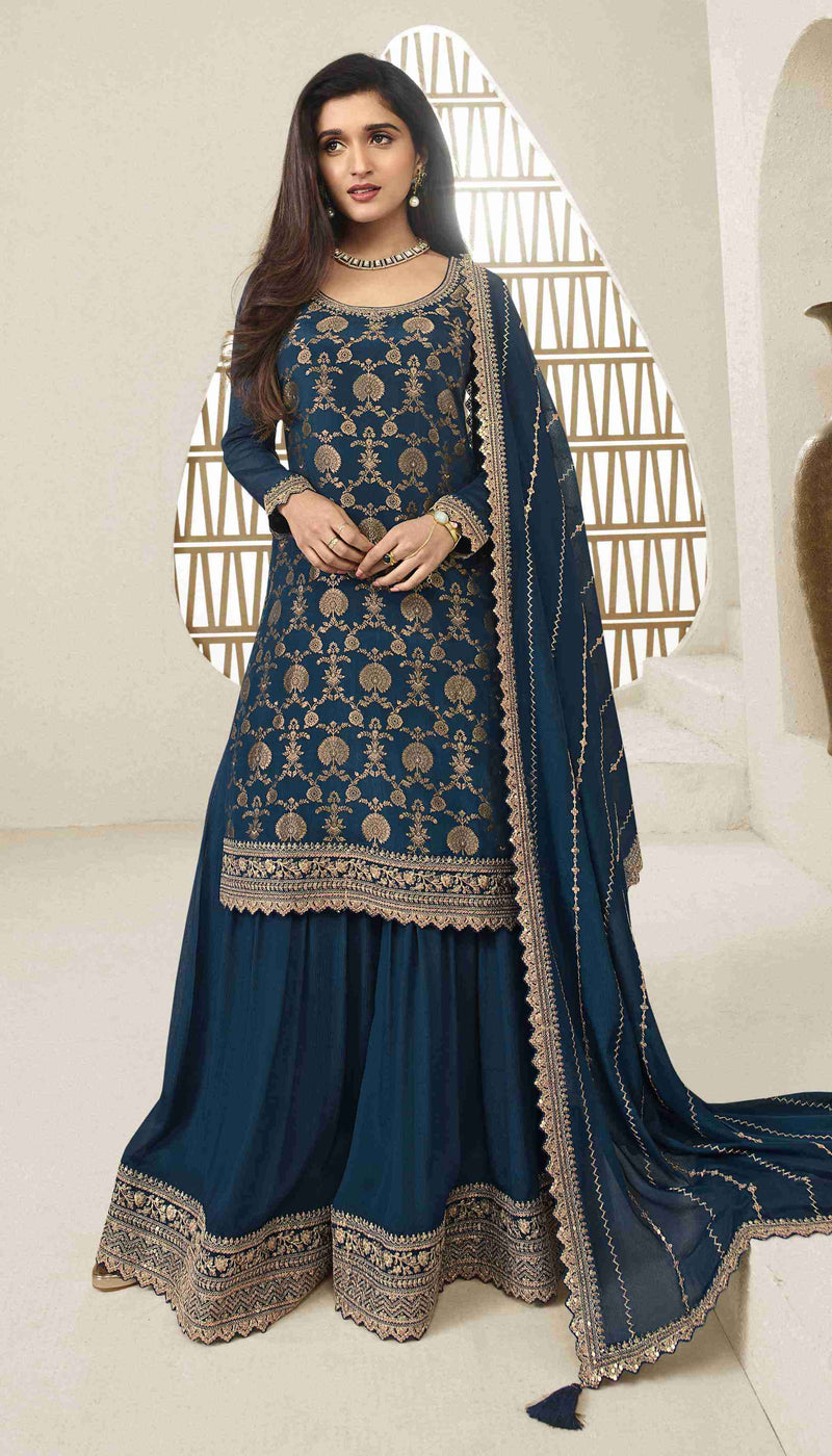 Vinay Fashion Kuleesh Karva Viscose Chinon Embroidered Designer Suit Collection