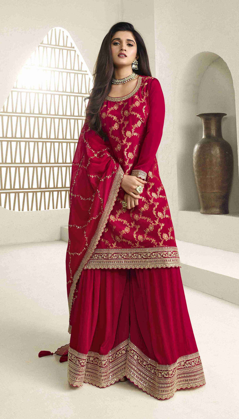 Vinay Fashion Kuleesh Karva Viscose Chinon Embroidered Designer Suit Collection
