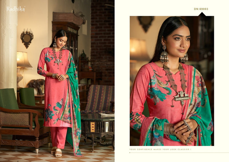 Radhika Fashion Azara Kenza Vol 11 Cotton Casual Wear Fancy Salwar Suits