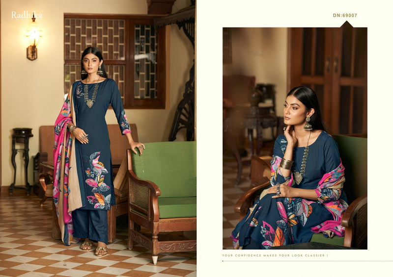 Radhika Fashion Azara Kenza Vol 11 Cotton Casual Wear Fancy Salwar Suits