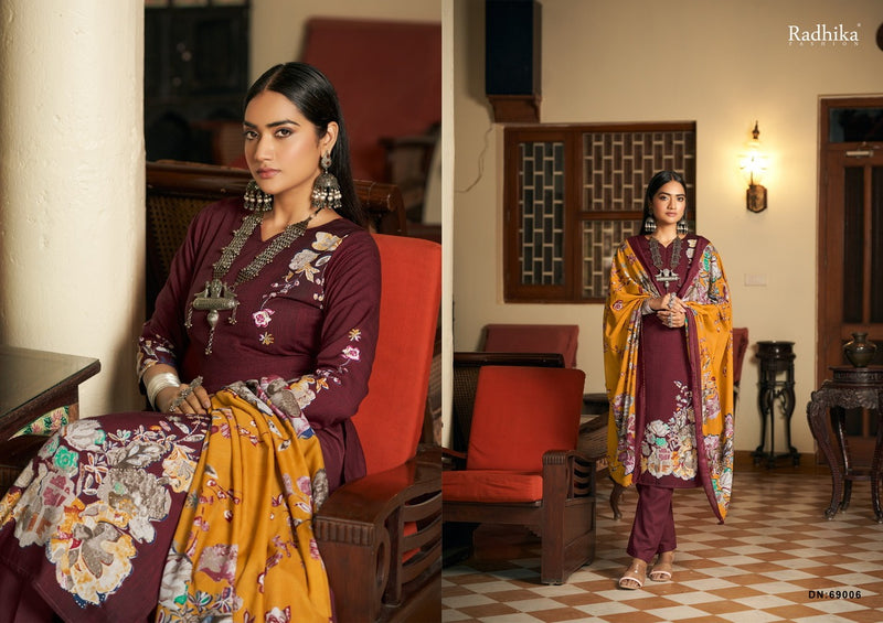 Radhika Fashion Azara Kenza Vol 11 Cotton Casual Wear Fancy Salwar Suits