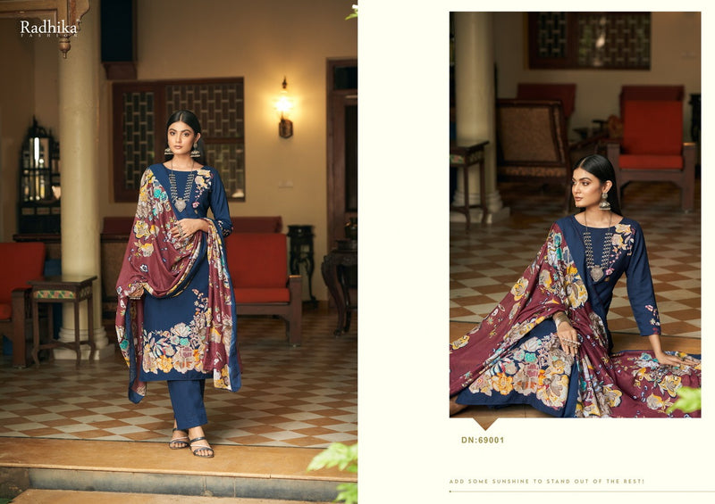 Radhika Fashion Azara Kenza Vol 11 Cotton Casual Wear Fancy Salwar Suits