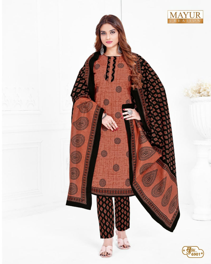 Mayur Creation Khushi Vol 69 Cotton Printed Salwar Suit Collection