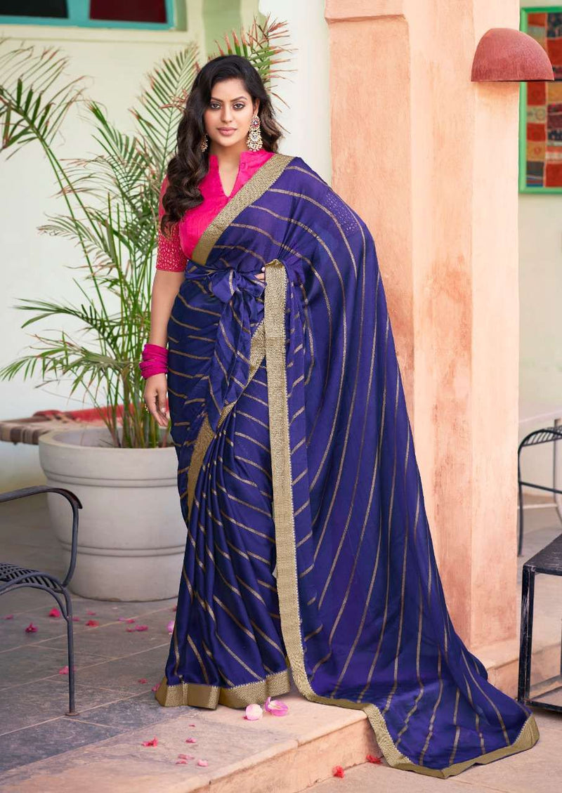 Kashvi Creation Kiara Moss With Smoke Print & Fancy Stone Work Blouse Pattern Sarees