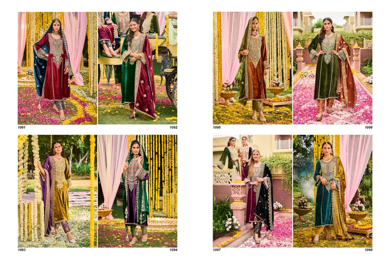 Cinderella Kuch Khaas Vol 9 Velvet With Embroidery Designer Salwar Suit Collection
