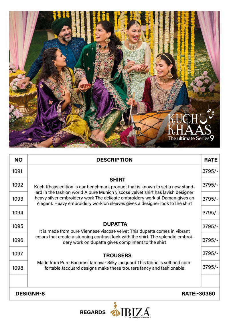 Cinderella Kuch Khaas Vol 9 Velvet With Embroidery Designer Salwar Suit Collection