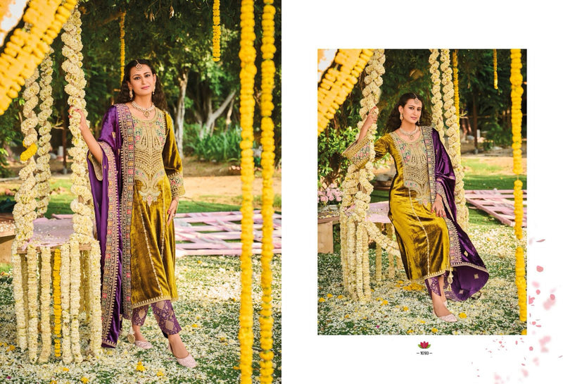 Cinderella Kuch Khaas Vol 9 Velvet With Embroidery Designer Salwar Suit Collection