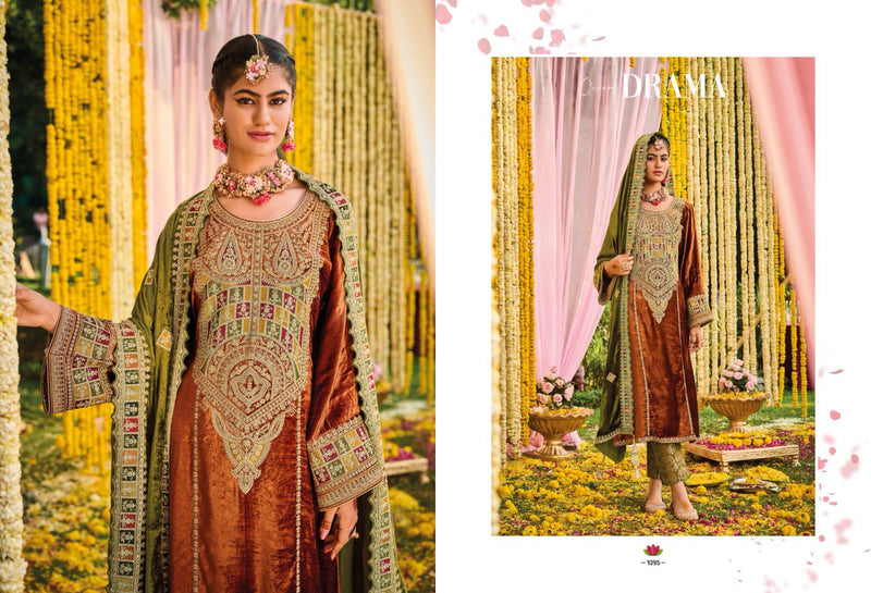 Cinderella Kuch Khaas Vol 9 Velvet With Embroidery Designer Salwar Suit Collection