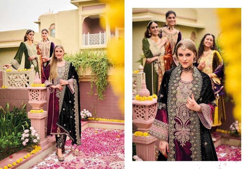 Cinderella Kuch Khaas Vol 9 Velvet With Embroidery Designer Salwar Suit Collection