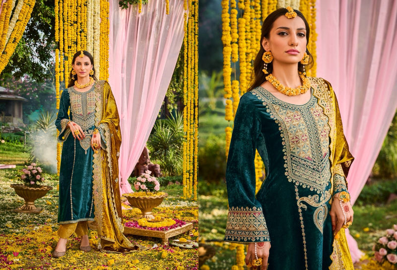 Cinderella Kuch Khaas Vol 9 Velvet With Embroidery Designer Salwar Suit Collection