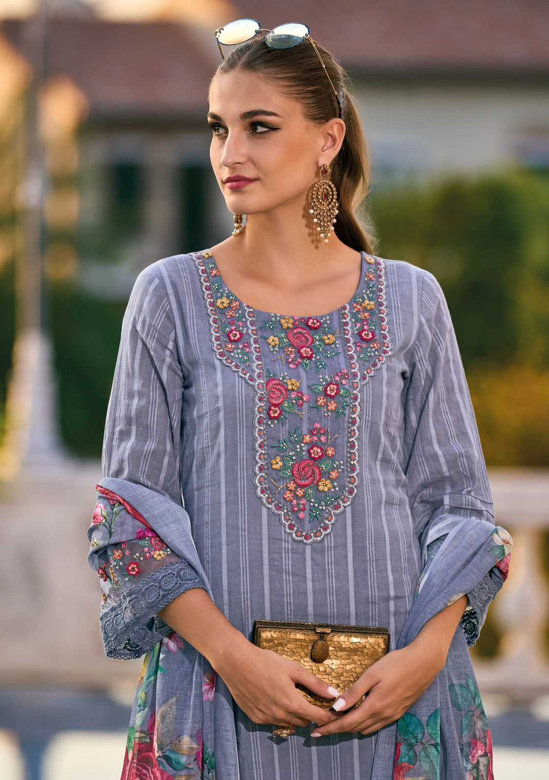 Kailee Fashion Begum Vol 5 Cotton Designer Fancy Hand Work Combo Set Of Kurti