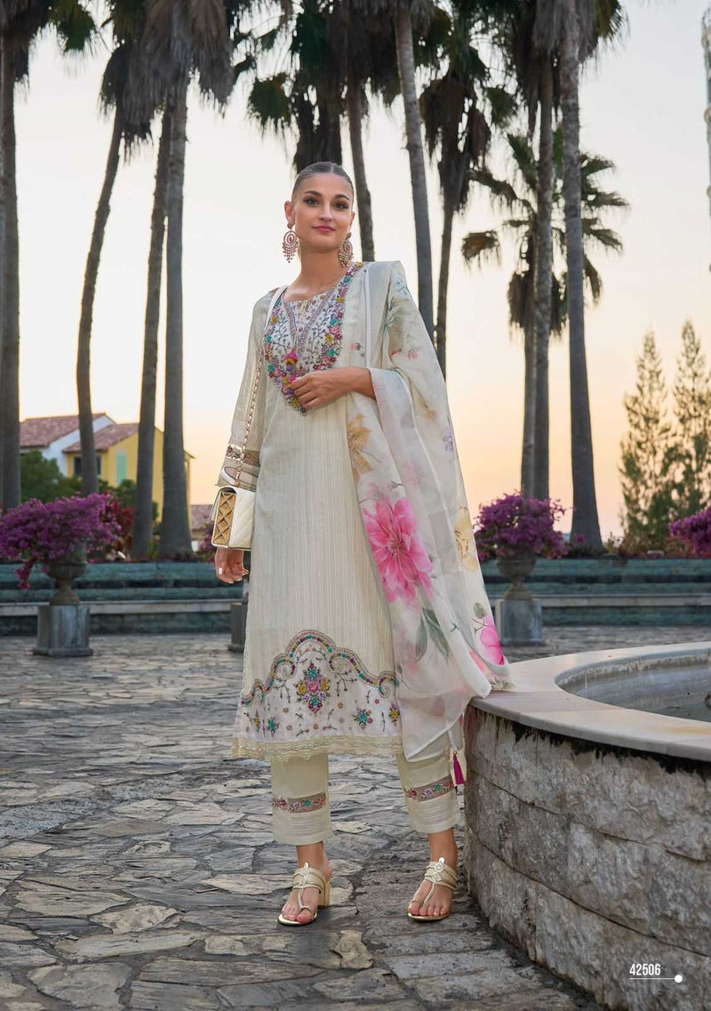 Kailee Fashion Begum Vol 5 Cotton Designer Fancy Hand Work Combo Set Of Kurti