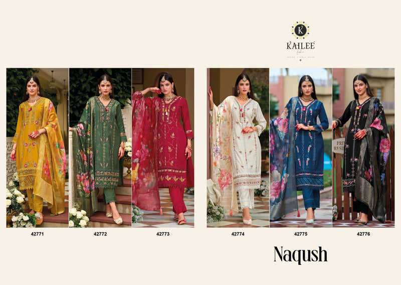 Kailee Fashion Naqsh Pure Viscose Silk Fancy Handwork Designer Kurti