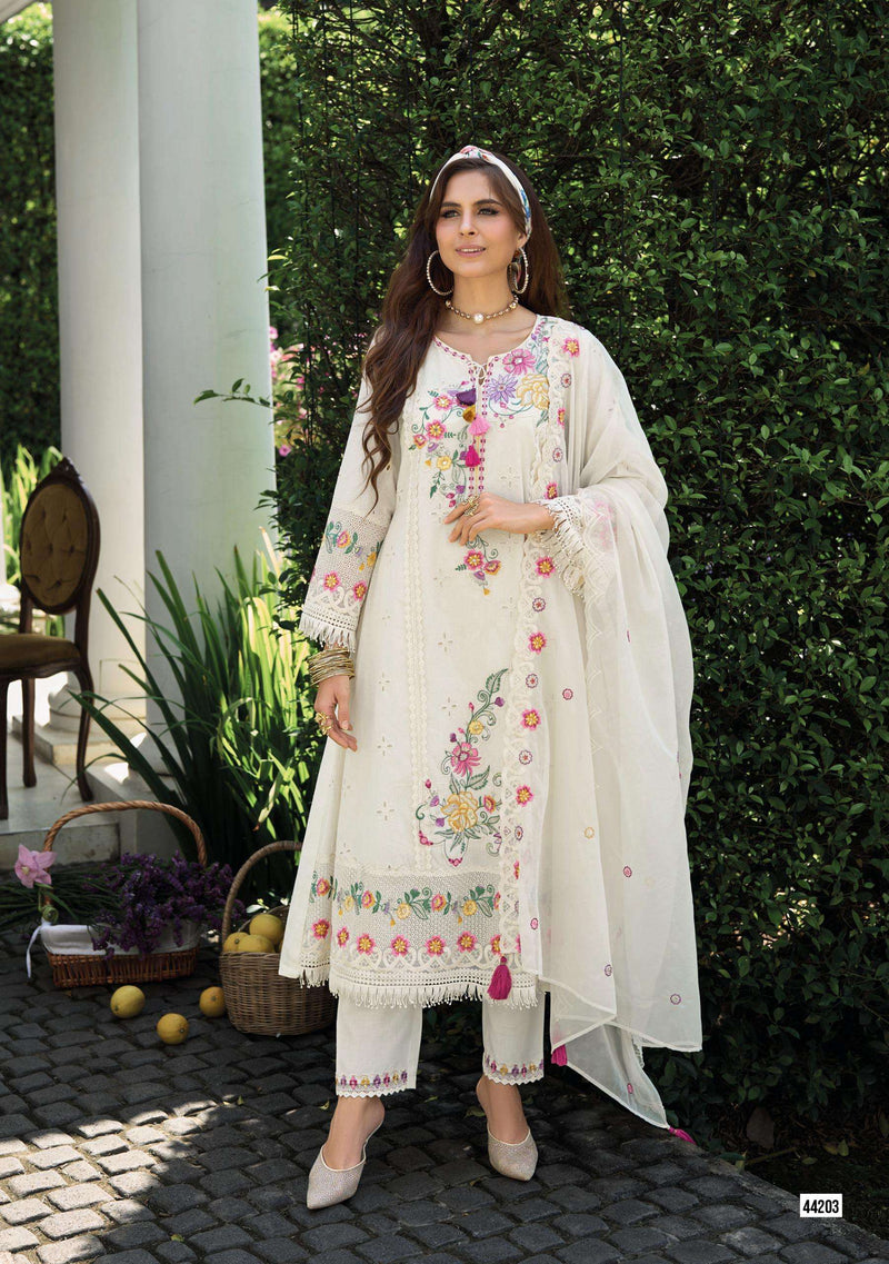 Kailee Fashion Safarnama Vol 6 Pure Cotton Handwork Designer Wear Kurti