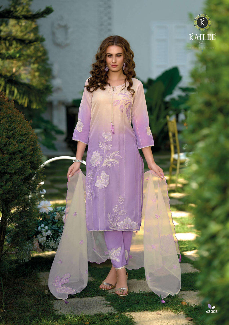Kailee Fashion Suroor Cotton Designer Fancy Handwork Kurti
