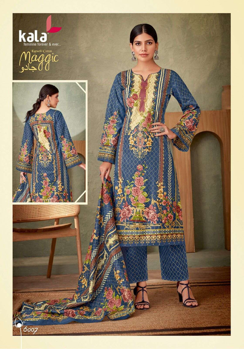 Kala Fashion Maggic Vol 21 Cotton Digital Karachi Printed Pakistani Designer Salwar Suit
