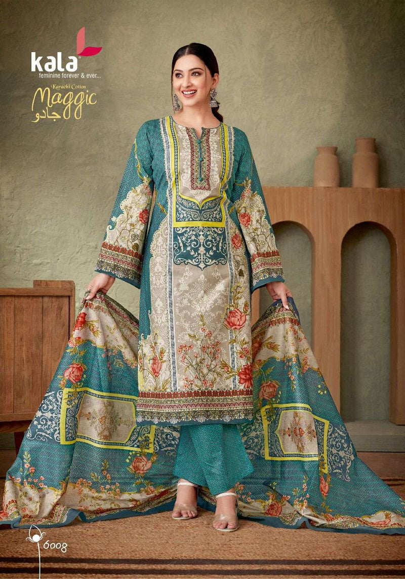 Kala Fashion Maggic Vol 21 Cotton Digital Karachi Printed Pakistani Designer Salwar Suit