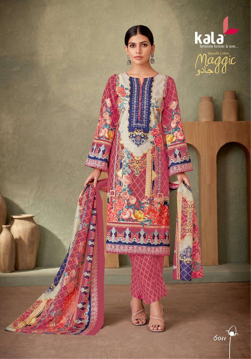 Kala Fashion Maggic Vol 21 Cotton Digital Karachi Printed Pakistani Designer Salwar Suit