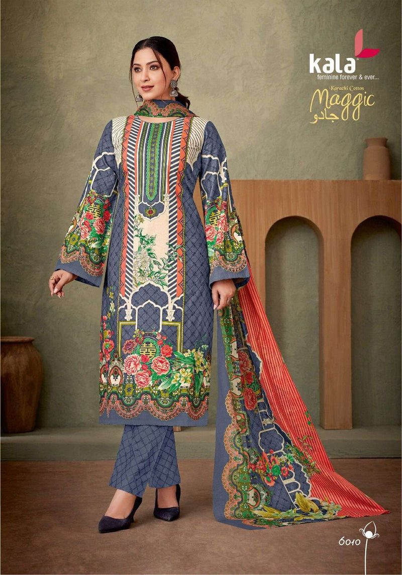 Kala Fashion Maggic Vol 21 Cotton Digital Karachi Printed Pakistani Designer Salwar Suit