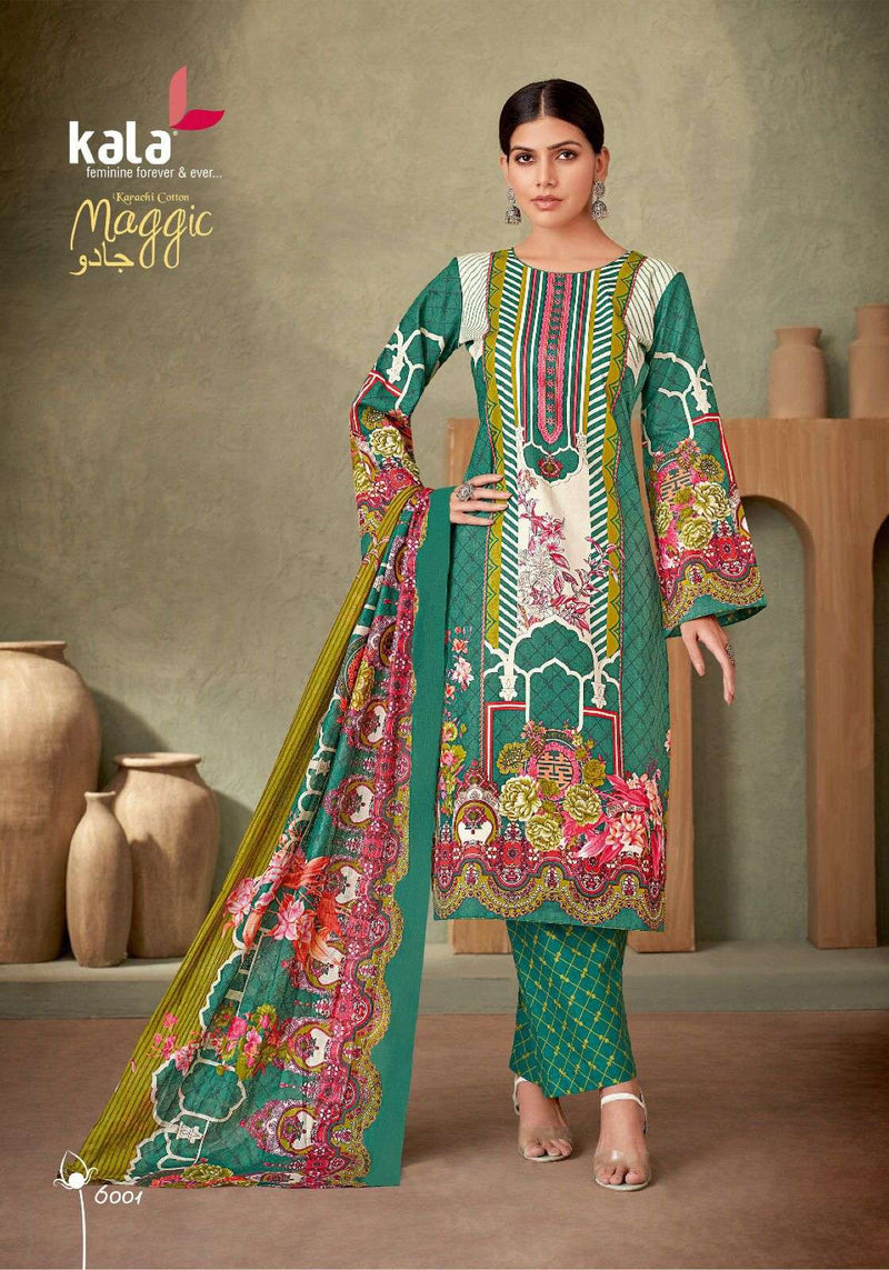 Kala Fashion Maggic Vol 21 Cotton Digital Karachi Printed Pakistani Designer Salwar Suit