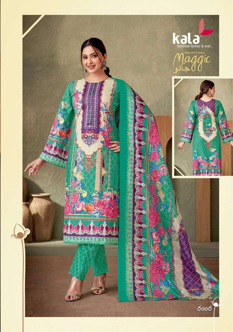 Kala Fashion Maggic Vol 21 Cotton Digital Karachi Printed Pakistani Designer Salwar Suit