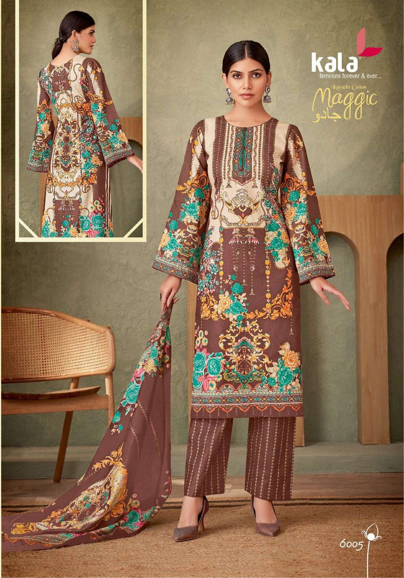 Kala Fashion Maggic Vol 21 Cotton Digital Karachi Printed Pakistani Designer Salwar Suit