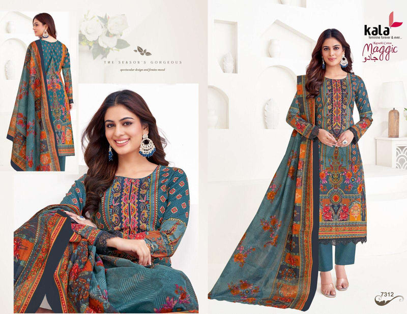 Kala Fashion Maggic Vol 22 Premium Cotton Casual Wear Salwar Kameez