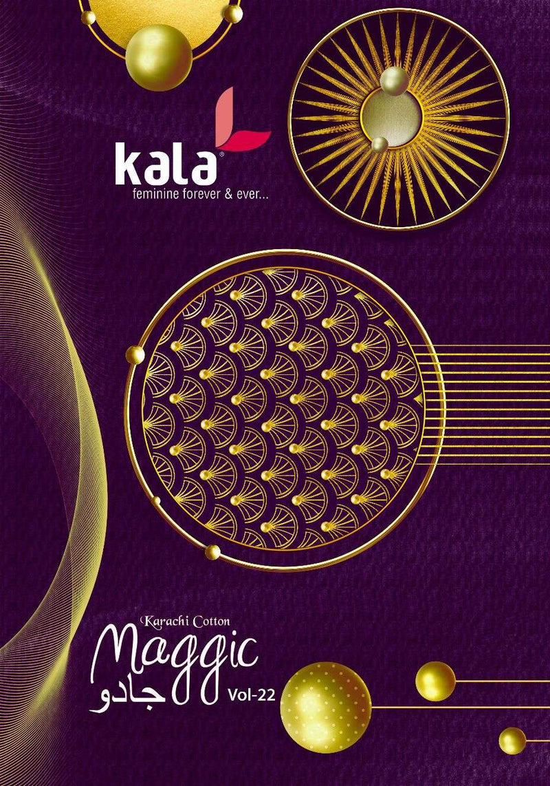 Kala Fashion Maggic Vol 22 Premium Cotton Casual Wear Salwar Kameez