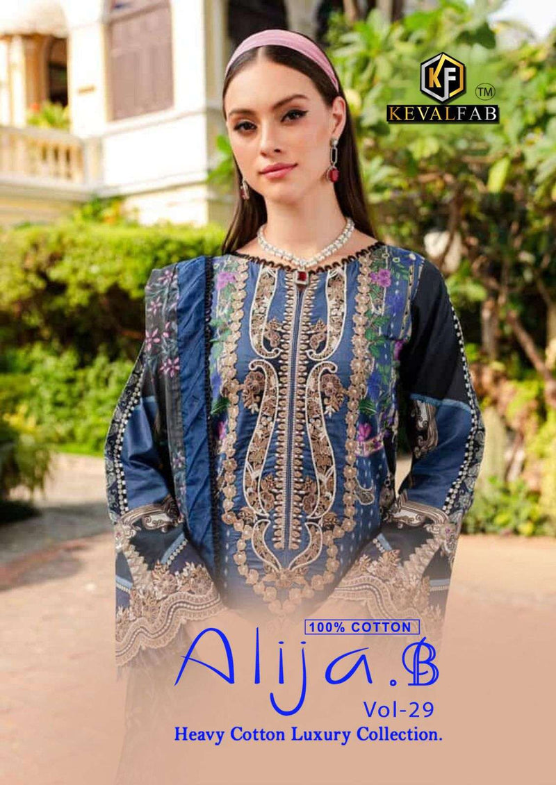 Keval Fab Alija B Vol 29 Cotton Karachi Print Daily Wear Salwar Kameez