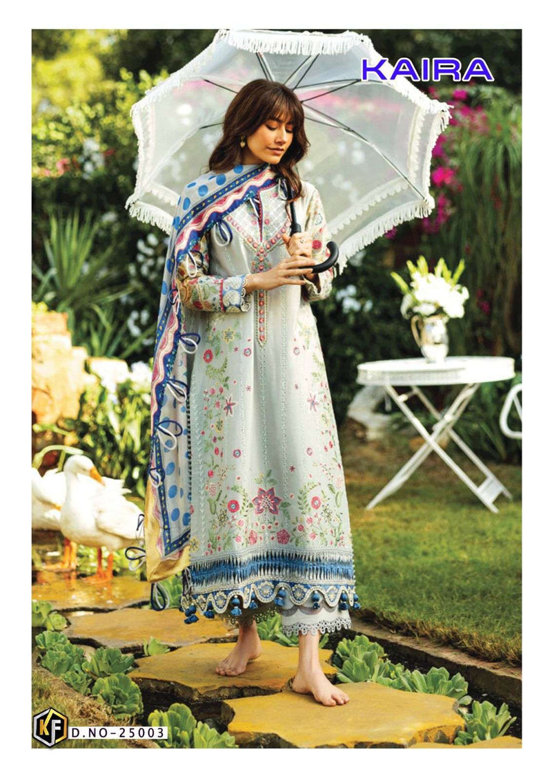 Keval Fab Kaira Vol 25 Pure Cotton Karachi Printed Salwar Kameez