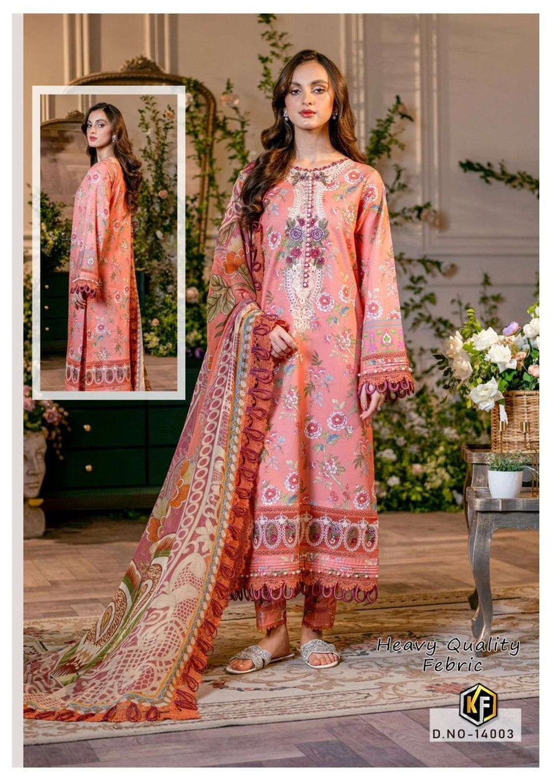 Keval Fab Sobia Nazir Vol 14 Cotton Digital Karachi Printed Salwar Kameez