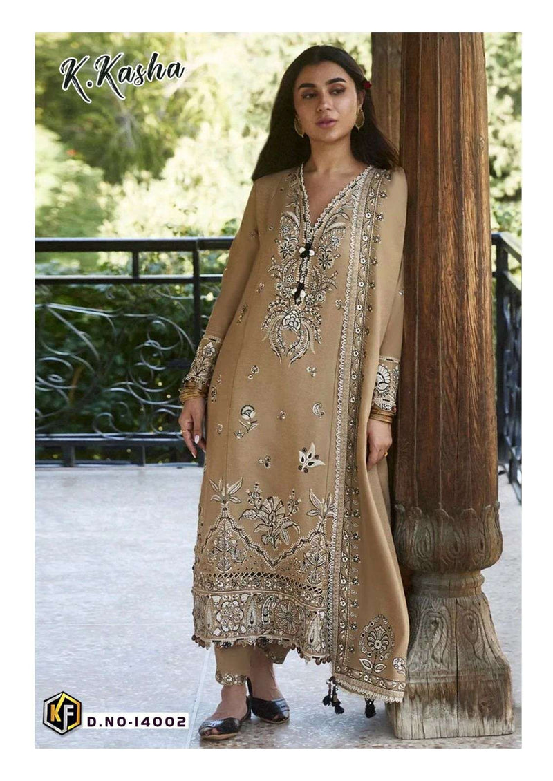 Keval Fab K Kasha Vol 14 Pure Cotton Printed Casual Wear Salwar Suit