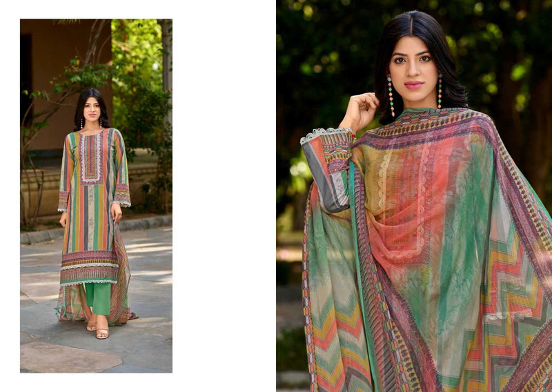 Kilory Trendz Hania Lawn Cotton With Fancy Embroidery Work Salwar Suit