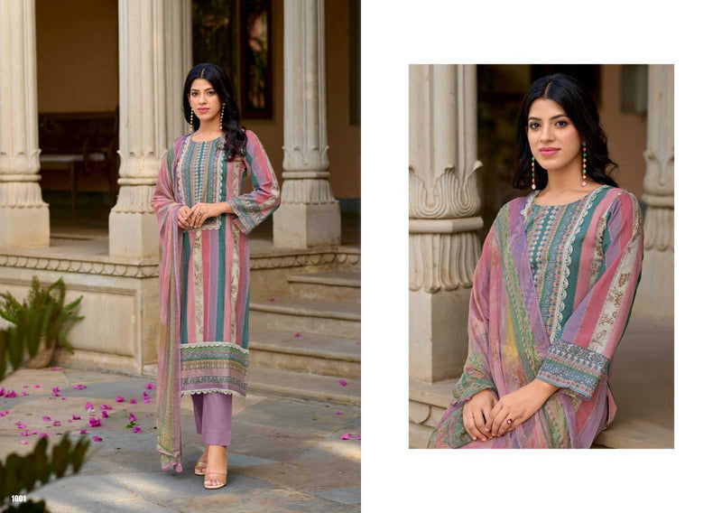 Kilory Trendz Hania Lawn Cotton With Fancy Embroidery Work Salwar Suit