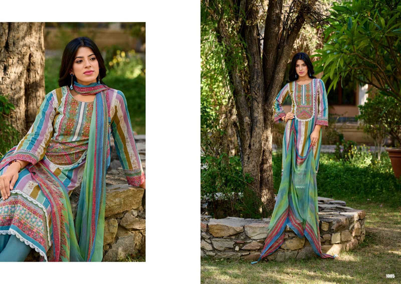 Kilory Trendz Hania Lawn Cotton With Fancy Embroidery Work Salwar Suit