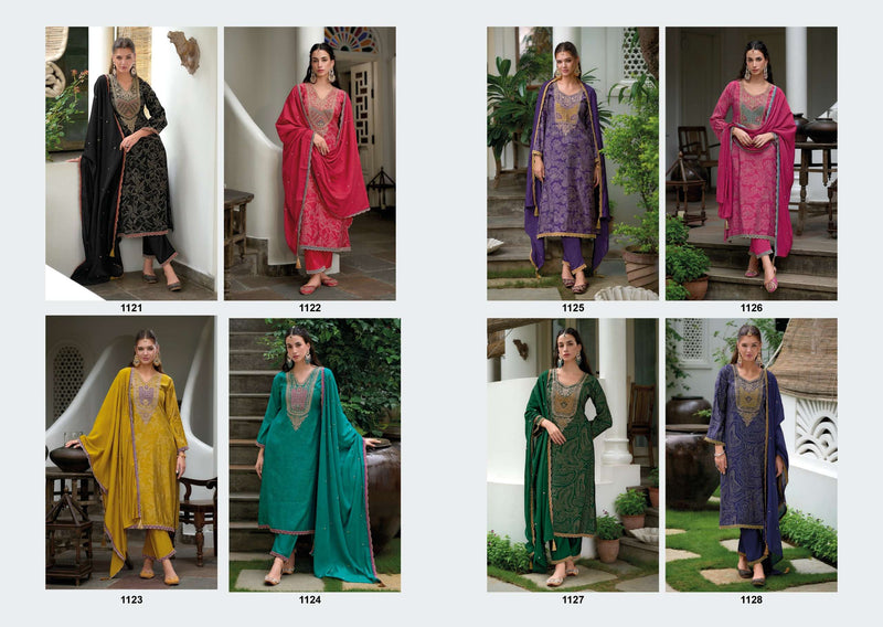 Kilory Trendz The Story Of Bandhej Viscose Silk Embroidered Work Salwar Suit