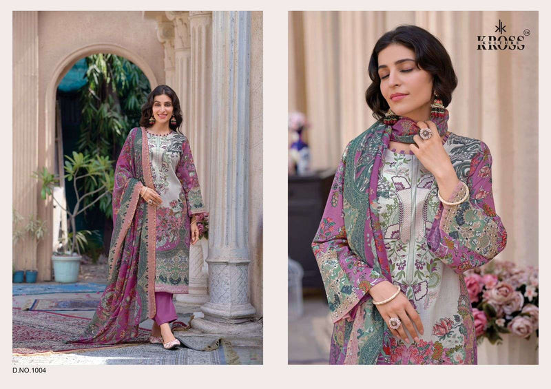Kross Kulture Naira Cotton With Exclusive Self Embroidery Work Fancy Designer Salwar Kameez