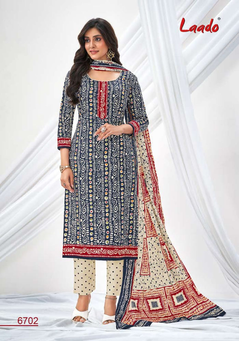 Laado Vol 67 Pure Cotton Printed Daily Wear Salwar Kameez