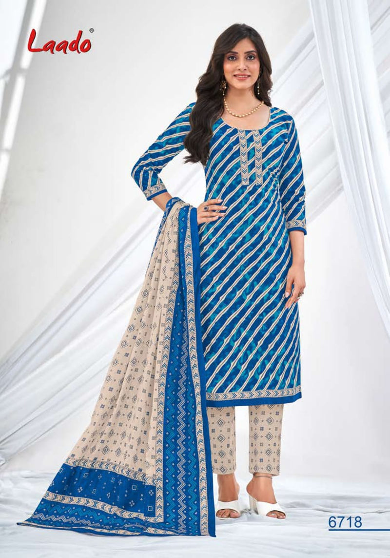 Laado Vol 67 Pure Cotton Printed Daily Wear Salwar Kameez