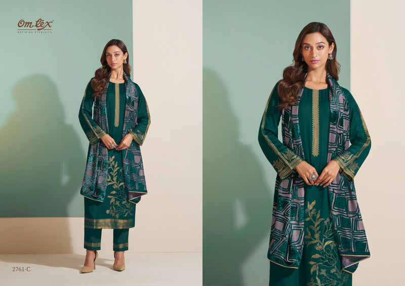 Omtex Laboni Pashmina Printed Designer Winter Wear Salwar Suits