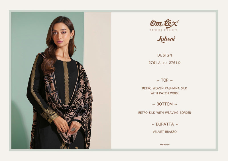 Omtex Laboni Pashmina Printed Designer Winter Wear Salwar Suits