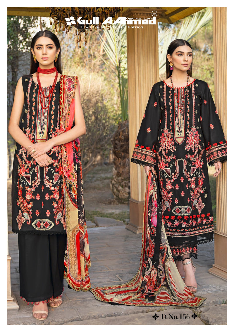 Gull Aahmed Lawn Collection Vol 16 Lawn Cotton Digital Printed Salwar Kameez