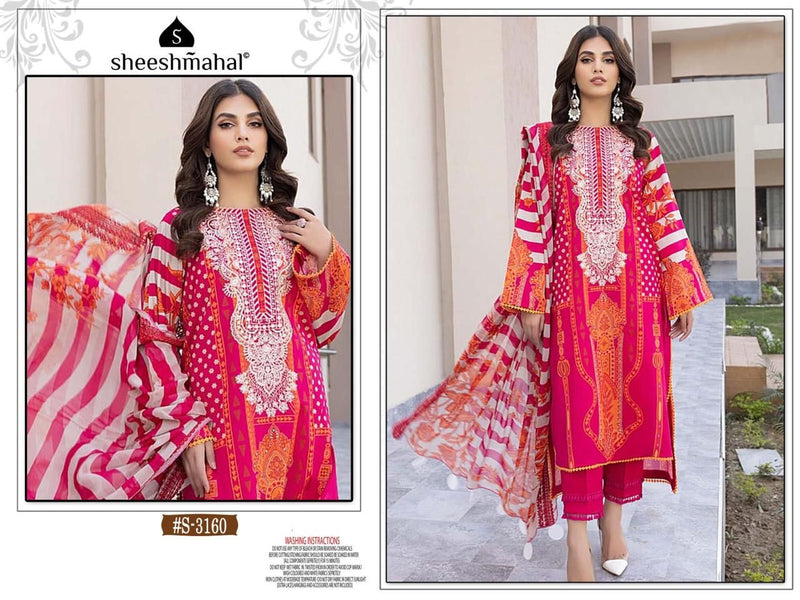 Sheeshmahal Lawn Collection Vol 2 Lawn Cotton Print With Embroidery Designer Salwar Kameez