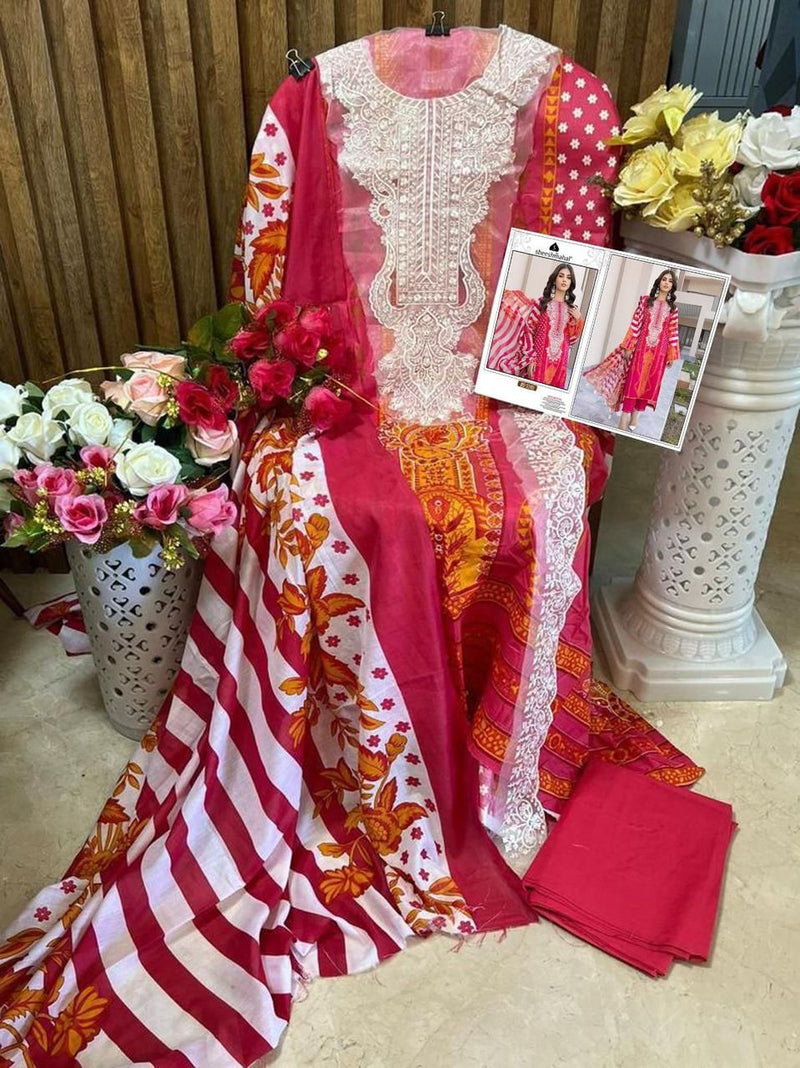 Sheeshmahal Lawn Collection Vol 2 Lawn Cotton Print With Embroidery Designer Salwar Kameez